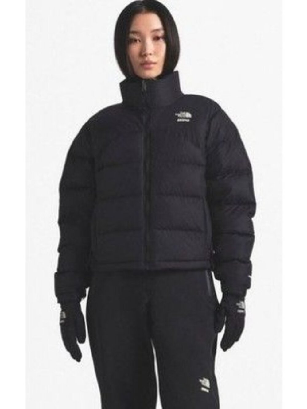 NEW SKIMS x THE NORTH FACE 2000 RETRO NUPTSE 700 ONYX JACKET SZ MEDIUM